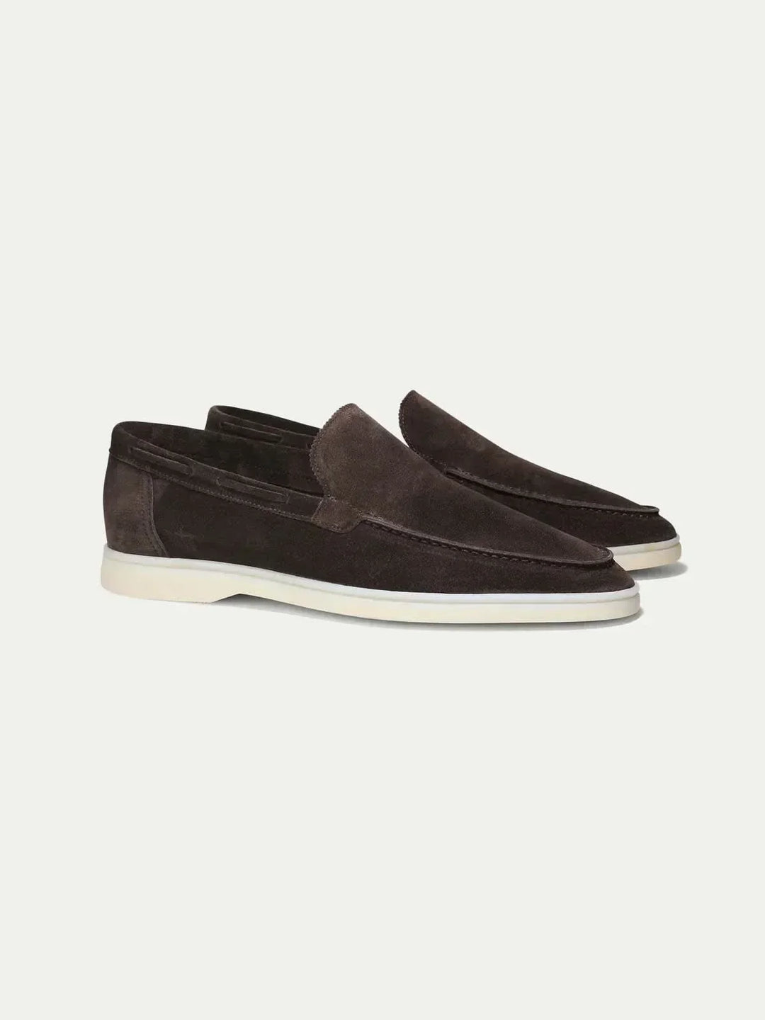 Mocasín Clásico de Ante Marrón
