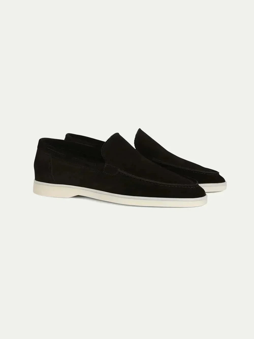 Mocasín Clásico de Ante Negro
