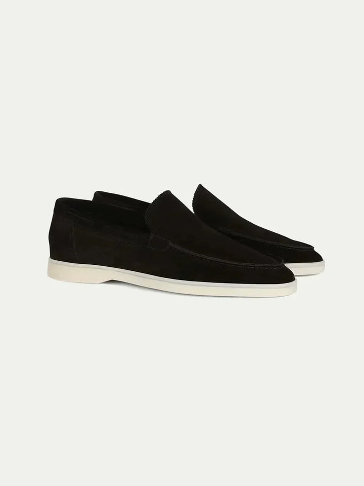 Mocasín Clásico de Ante Negro