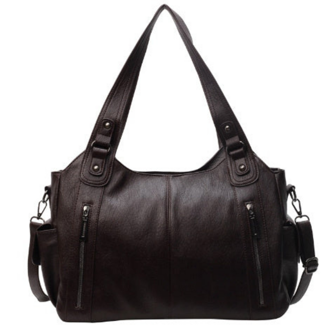 Amira - Bolsa de Mano de Cuero