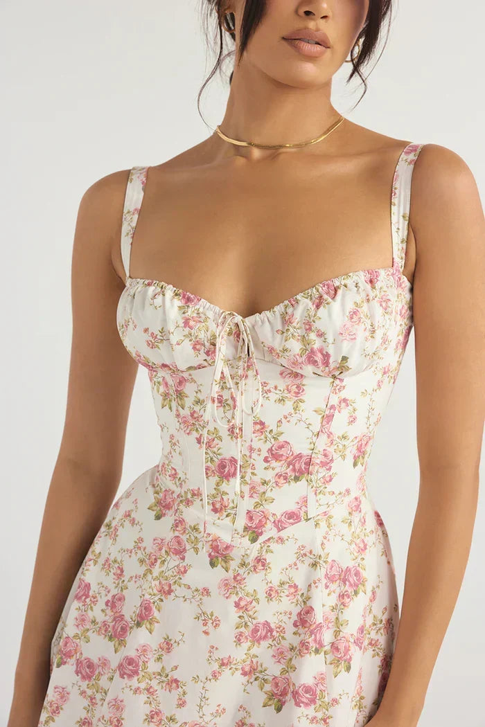 AURORA - VESTIDO MIDI CORSET