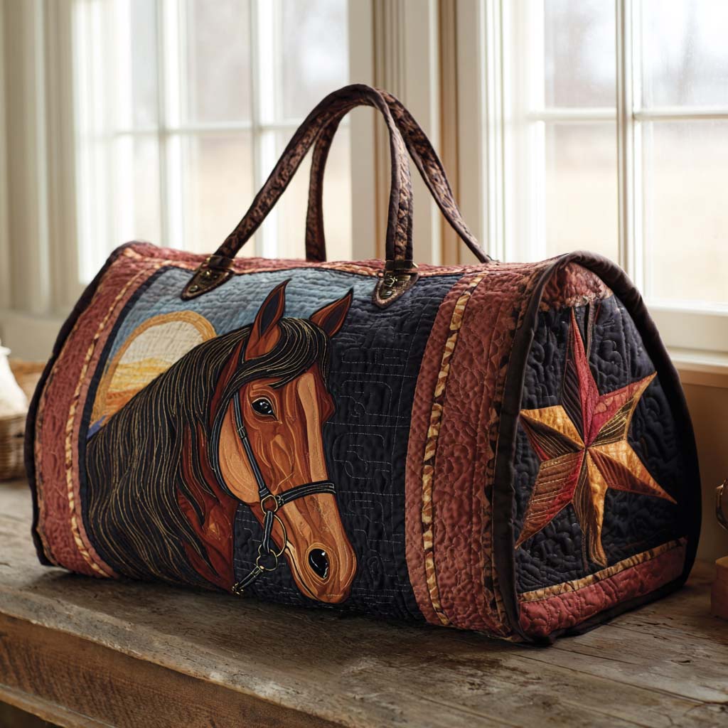Bolsa de Viaje Acolchada - Caballo de las Praderas