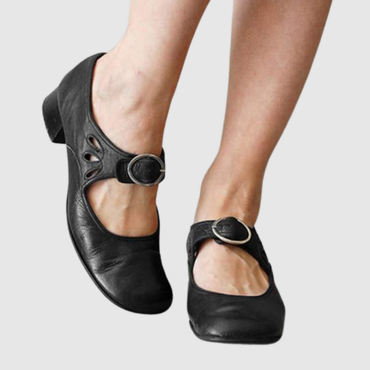 Daisy - Zapatos de piel tipo Mary Jane