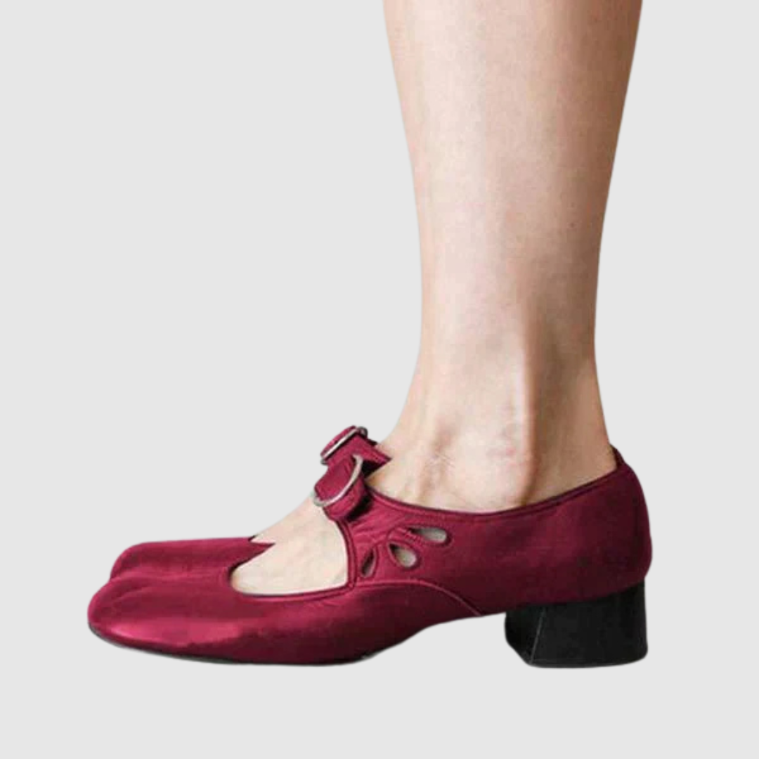 Daisy - Zapatos de piel tipo Mary Jane