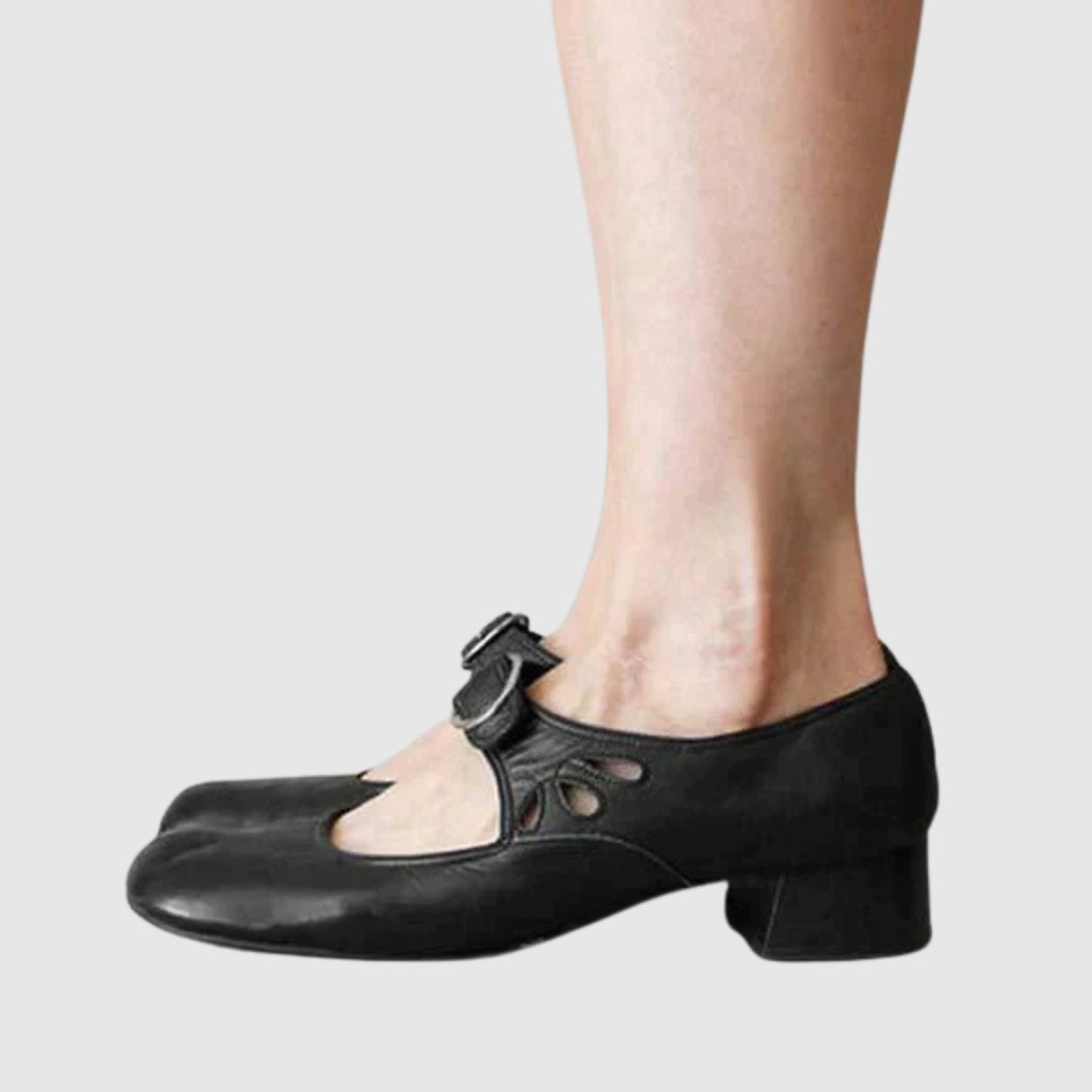 Daisy - Zapatos de piel tipo Mary Jane