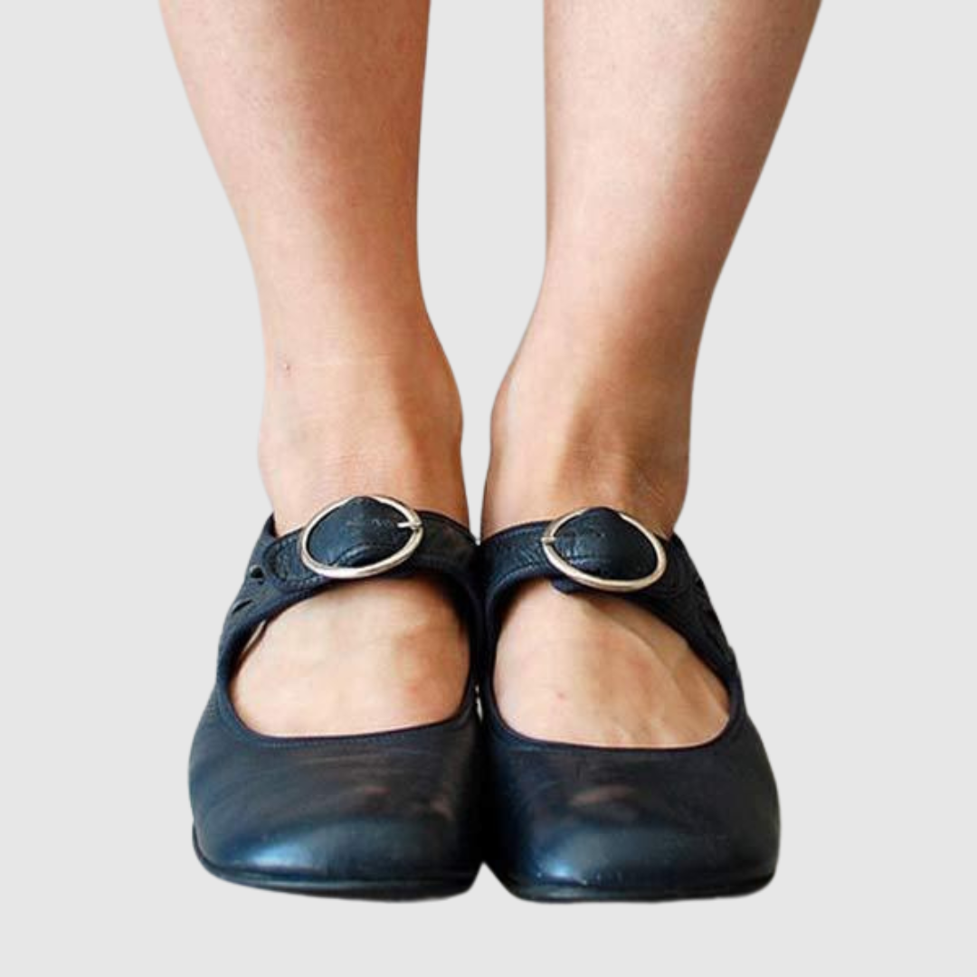 Daisy - Zapatos de piel tipo Mary Jane
