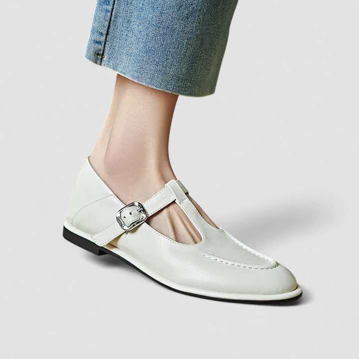 Camila – Zapatos ortopédicos Mary Jane de tacón bajo
