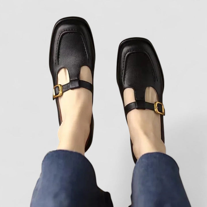 Elizabeth - Zapatos ortopédicos T Mary Jane con correa