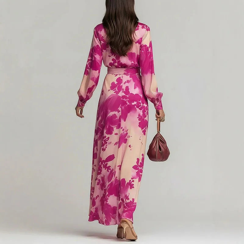 Leah – Vestido Maxi Floral