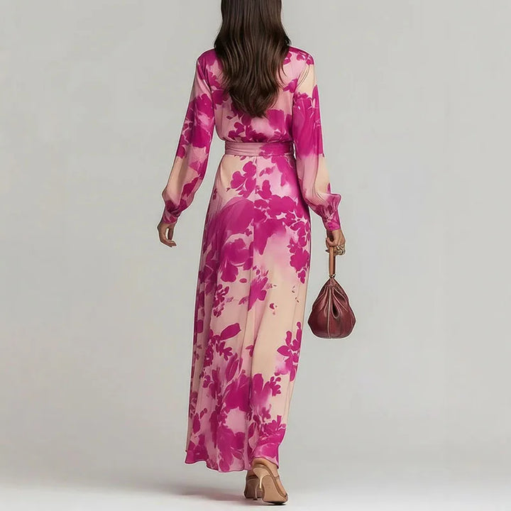 Leah – Vestido Maxi Floral