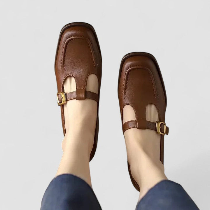 Elizabeth - Zapatos ortopédicos T Mary Jane con correa