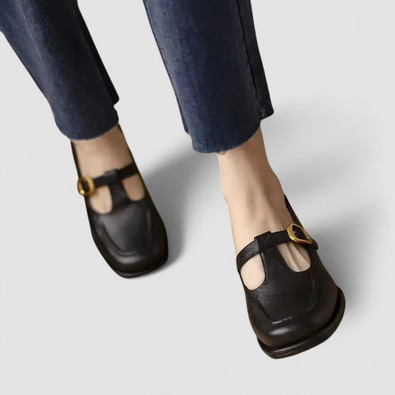 Elizabeth - Zapatos ortopédicos T Mary Jane con correa