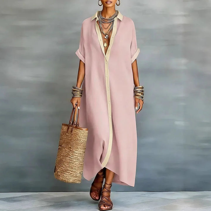 Anastasa™ | Vestido Camisero Largo