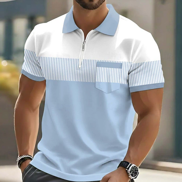 Mason | Polo Elegante con Cremallera