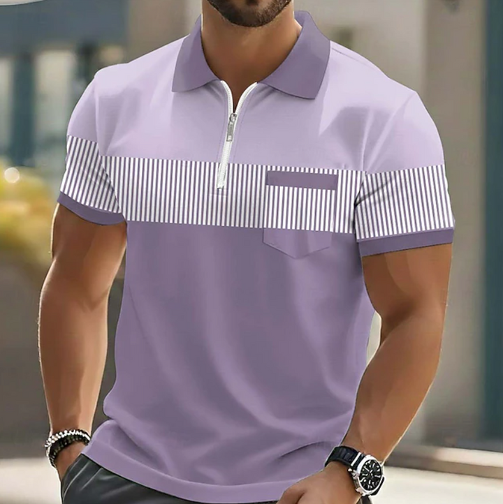 Mason | Polo Elegante con Cremallera
