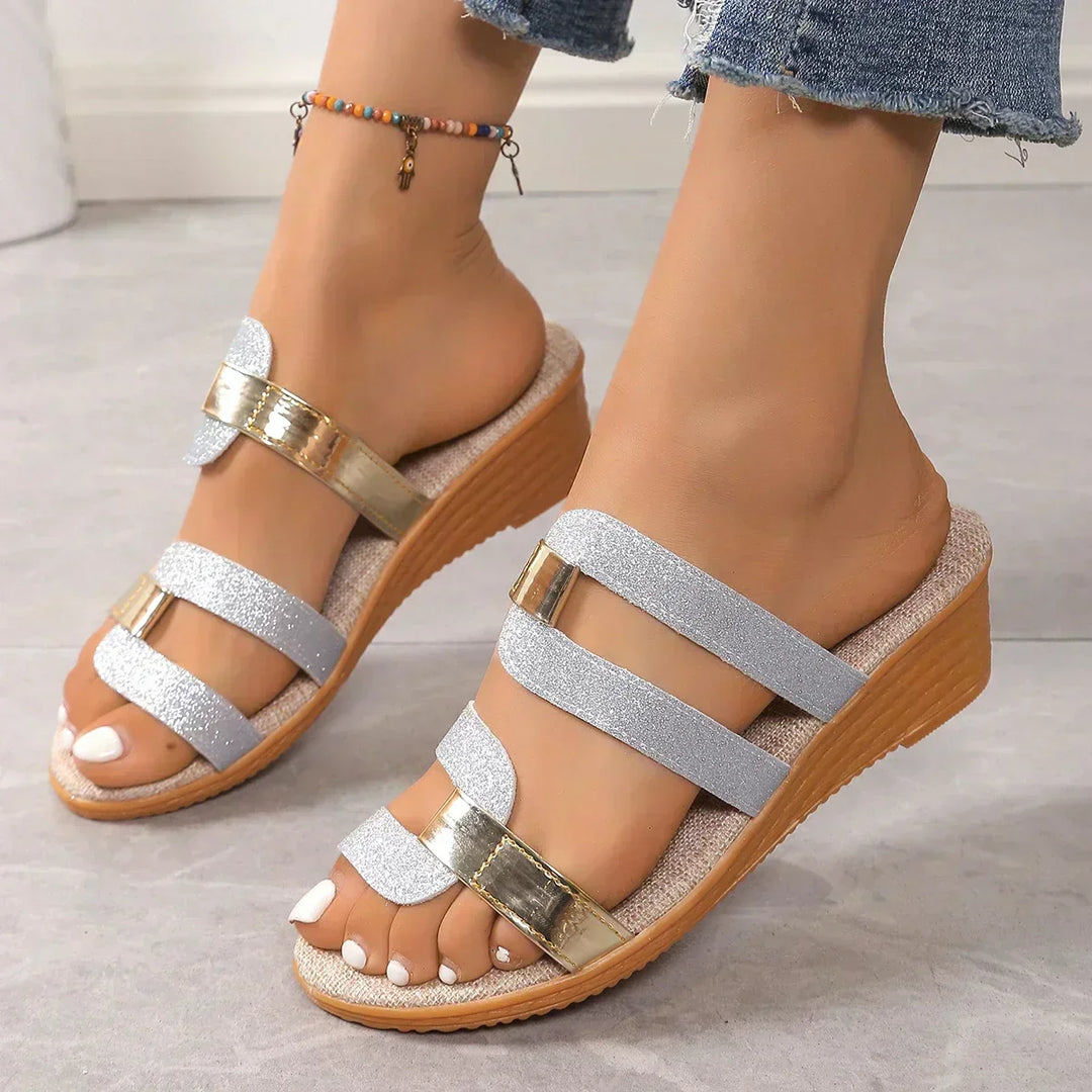 Lerrie | Sandalias con Correa Trenzada
