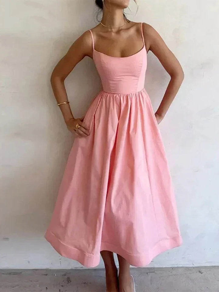 Jovie - Vestido Midi con Tirantes