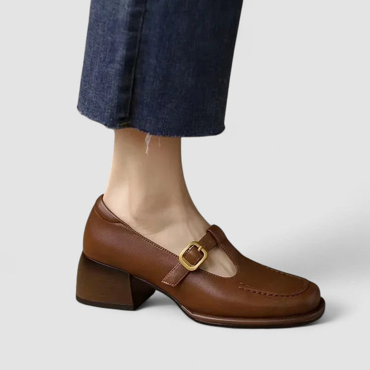 Elizabeth - Zapatos ortopédicos T Mary Jane con correa