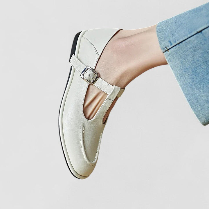 Camila – Zapatos ortopédicos Mary Jane de tacón bajo