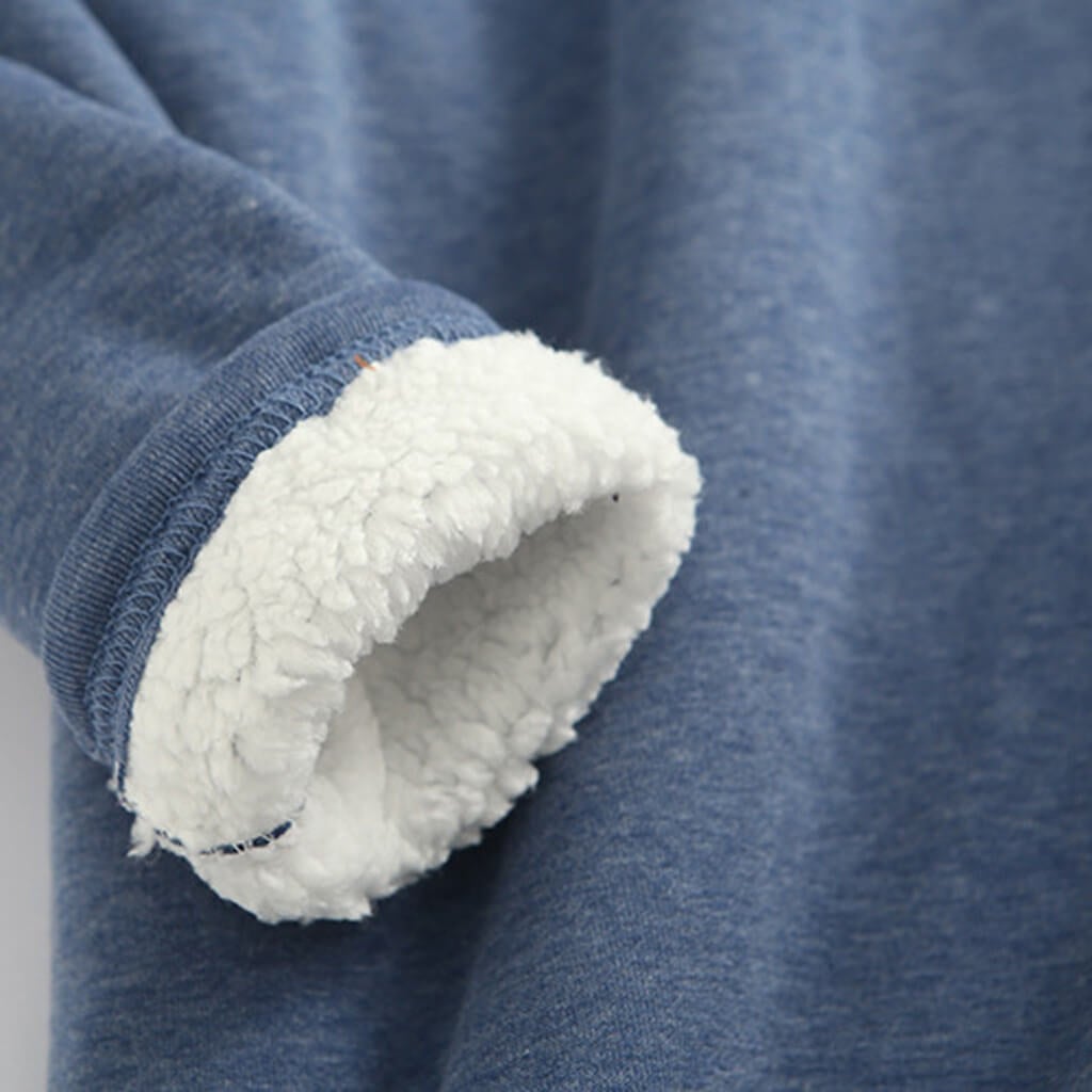 Kirsten | Sudadera de Forro Sherpa en Forro Suave