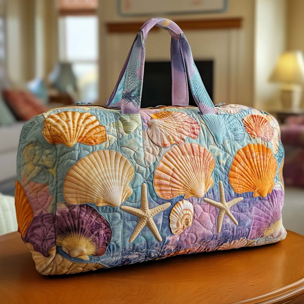 Bolsa de Viaje Acolchada - Conchas