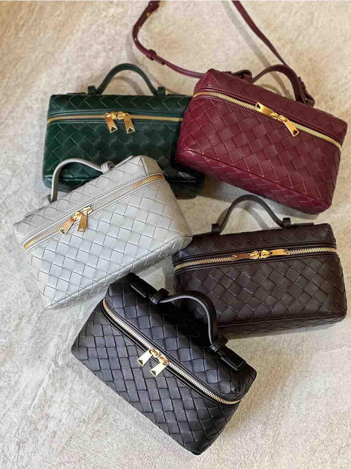 Bolso de Mano Mini Box Celeste