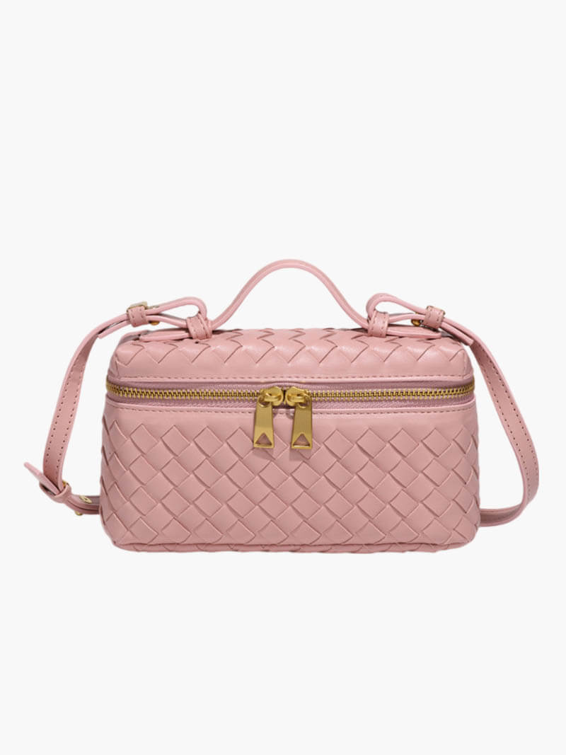 Bolso de Mano Mini Box Celeste