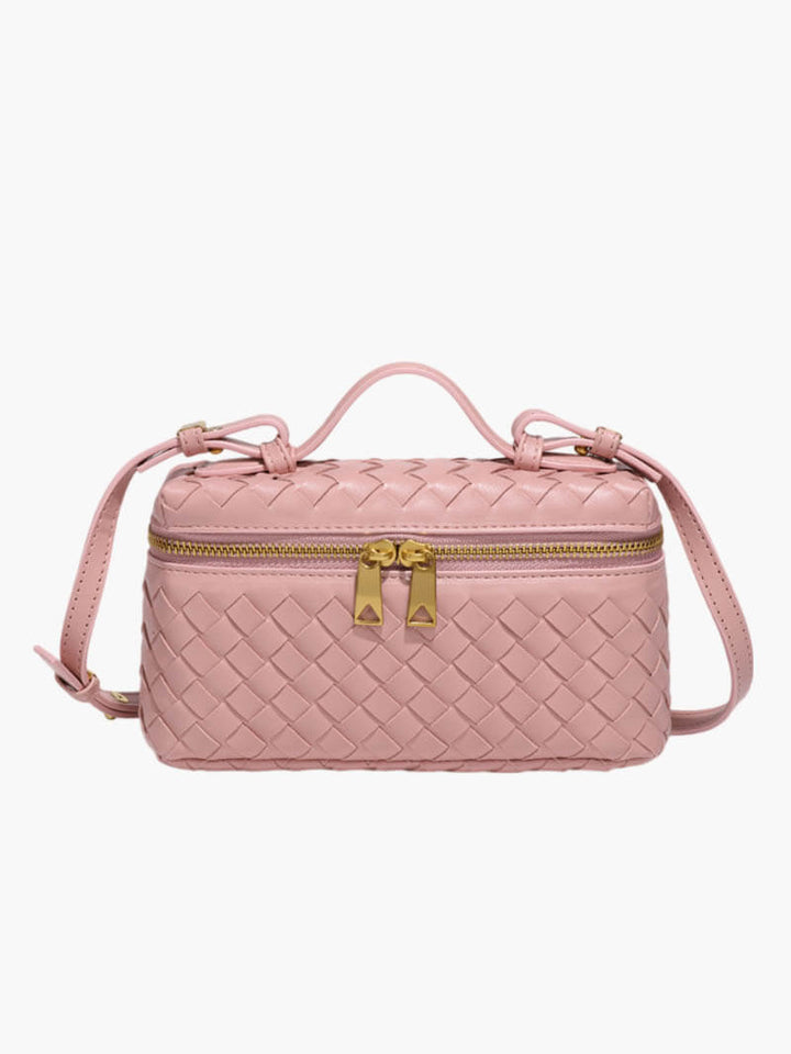 Bolso de Mano Mini Box Celeste