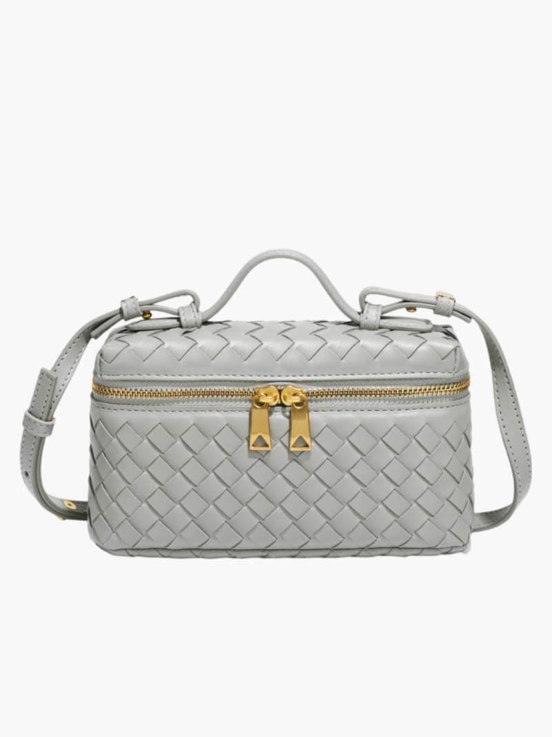 Bolso de Mano Mini Box Celeste