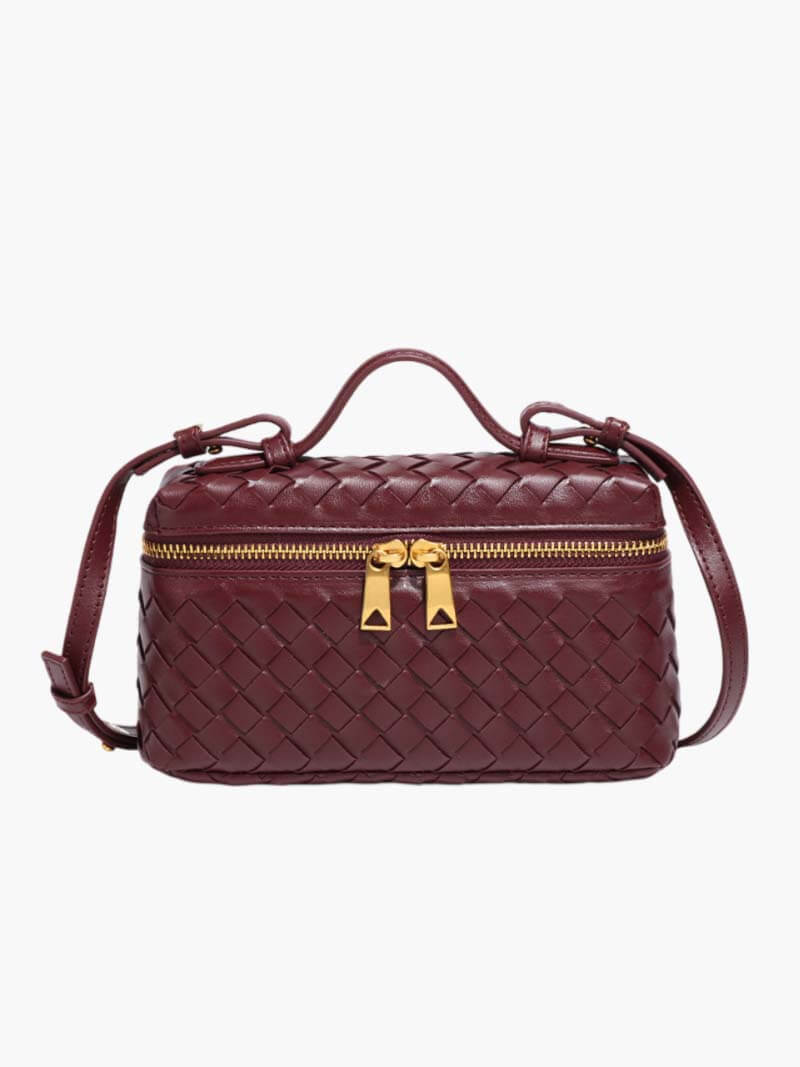 Bolso de Mano Mini Box Celeste