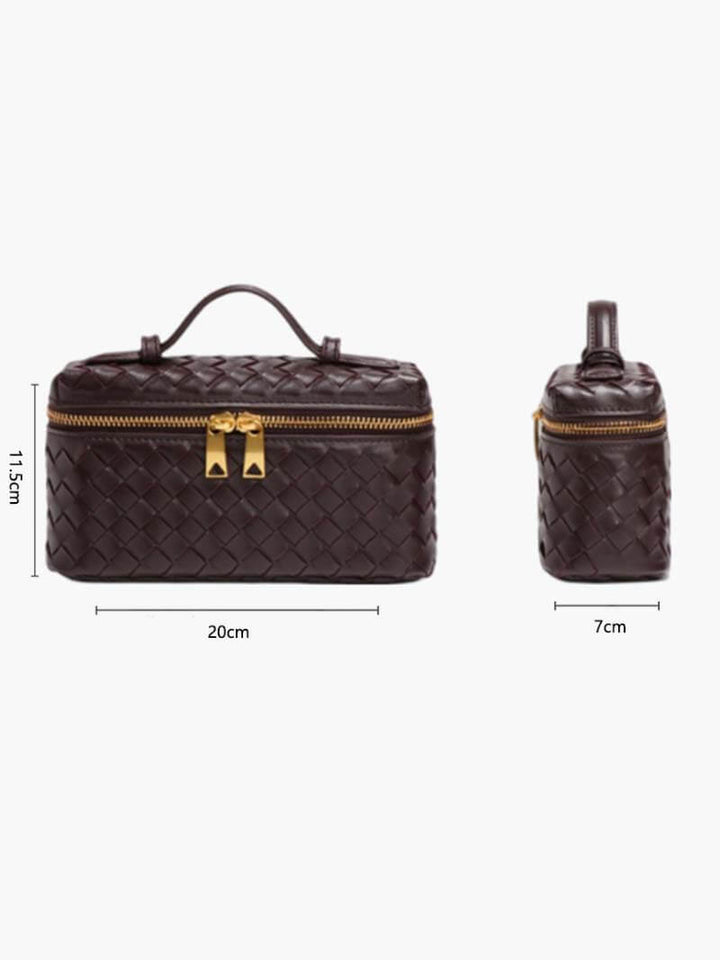 Bolso de Mano Mini Box Celeste