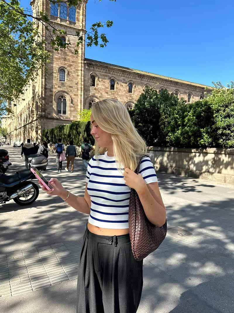 Amelia - Bolso de Hombro Tejido