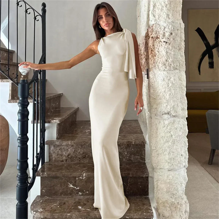 Cristina - Vestido Largo con Tirantes