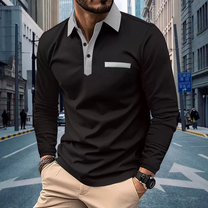Weston | Polo con Cuello en Contraste
