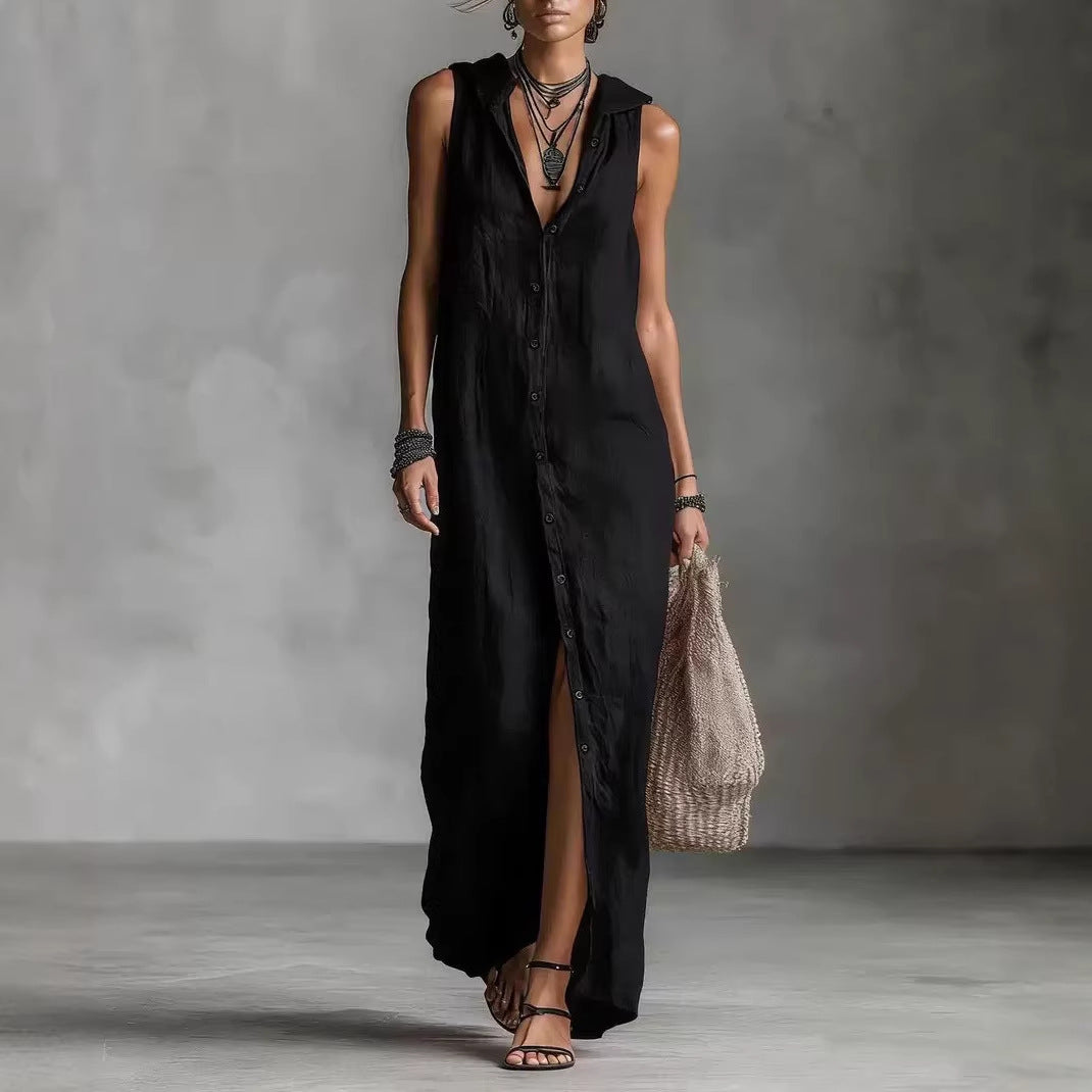 Kamila | Vestido Maxi Sin Mangas Sin Esfuerzo