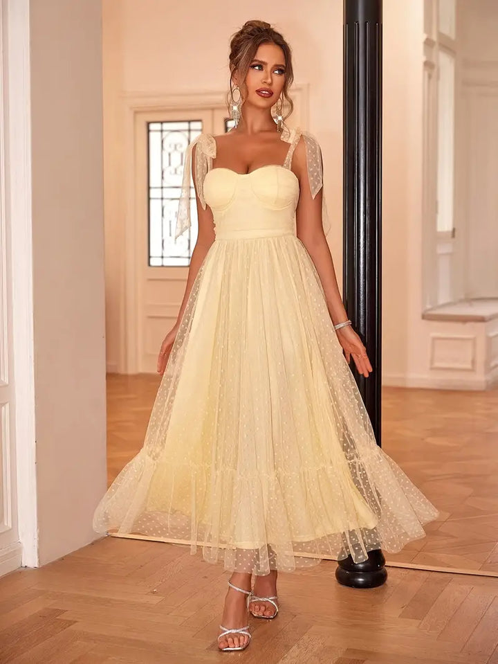 Carmen - Vestido de Malla Elegante
