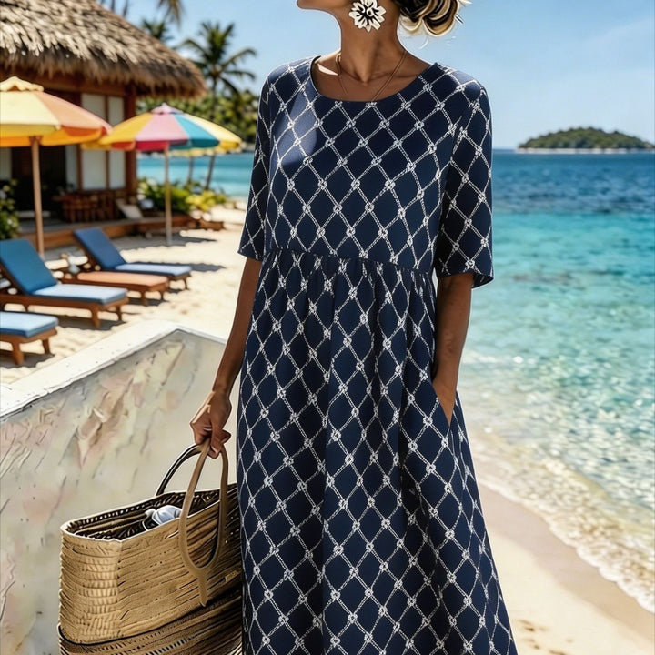 Nadia™ | Vestido Midi de Elegancia Costera