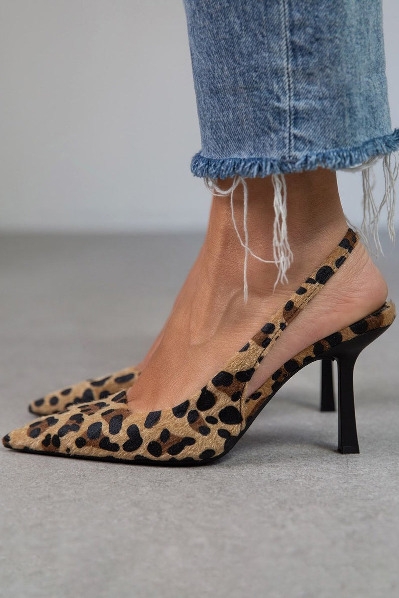 Hanna™ - Tacones de Leopardo