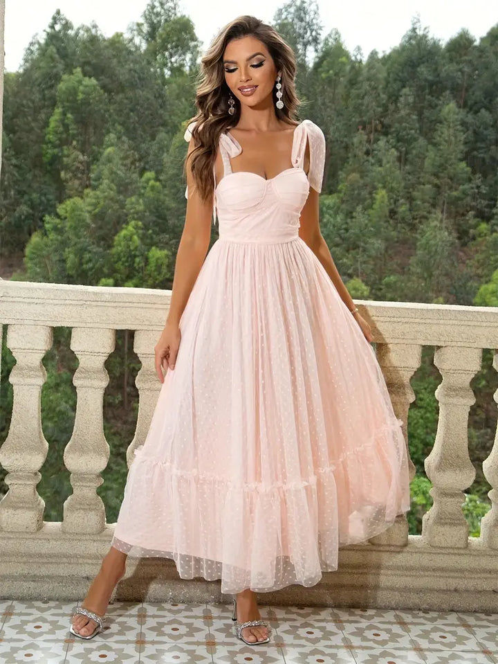Carmen - Vestido de Malla Elegante