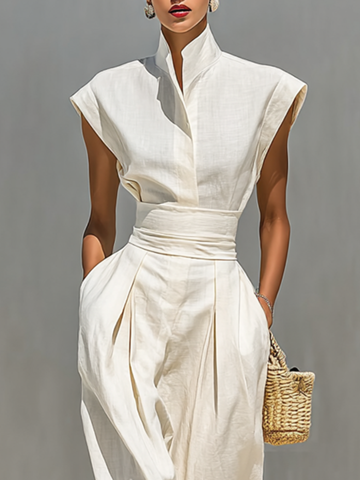 Jada | Vestido Maxi con Solapas