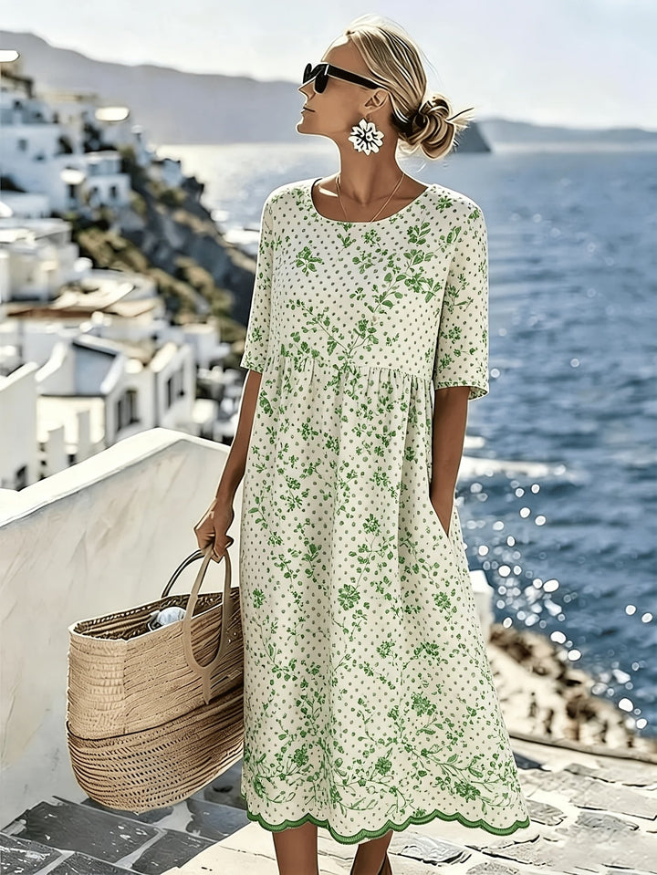 Willow™ | Vestido Midi Meadow Bloom