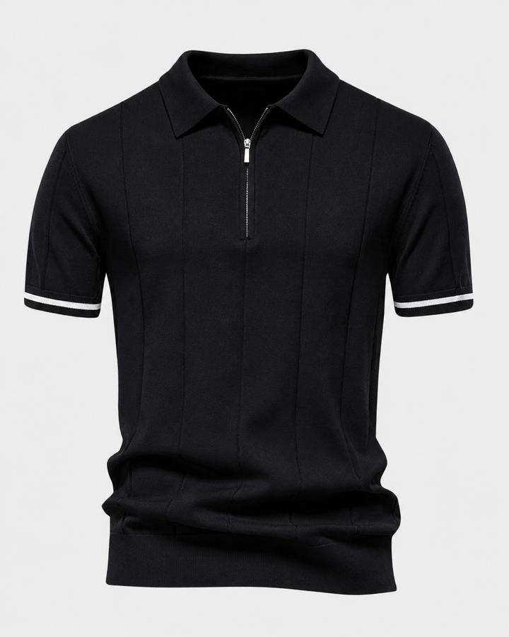 Clark | Camisa Polo con Cremallera