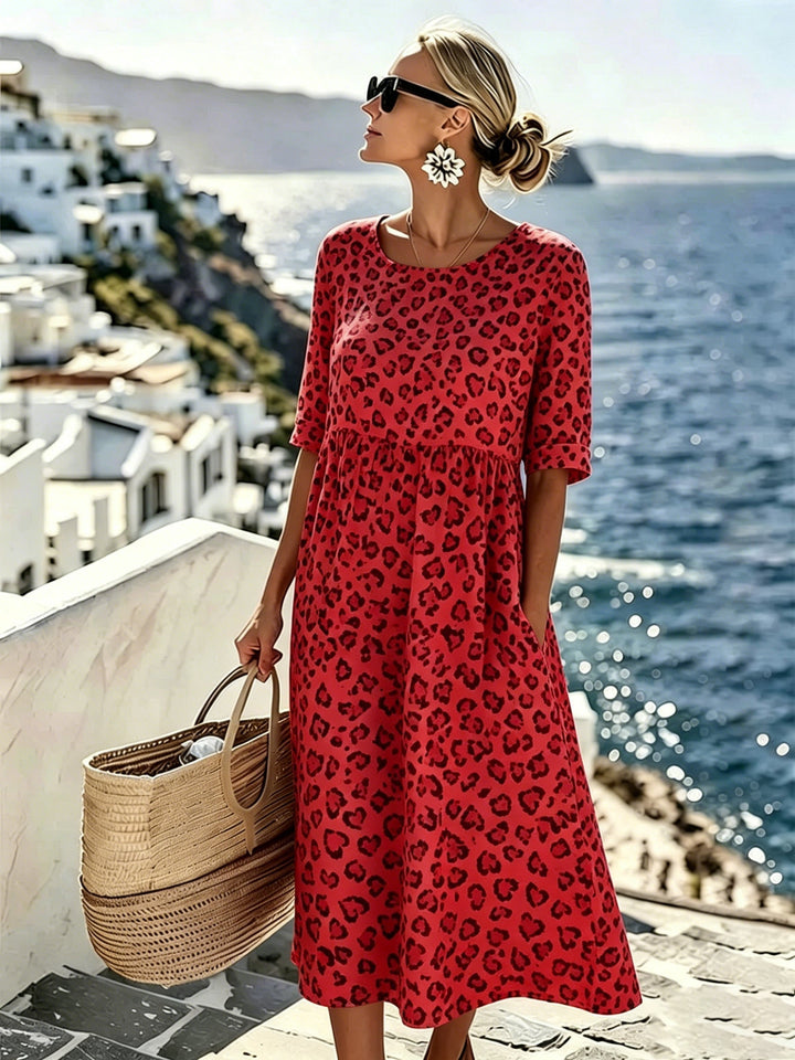 Sienna™ | Vestido Midi Wild Grace