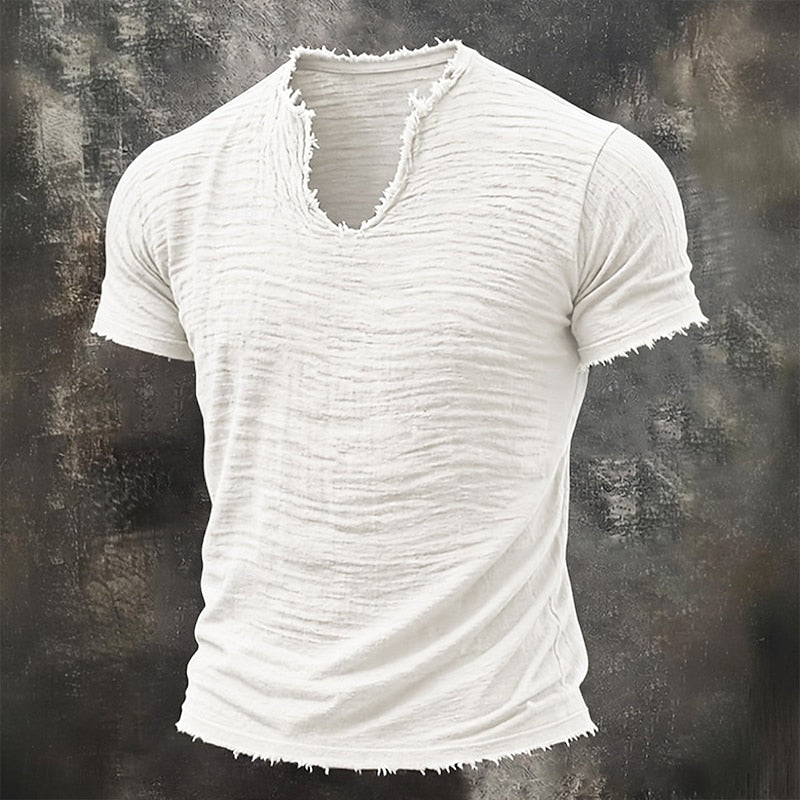 Mason | Camiseta de Vintage con Cuello en V