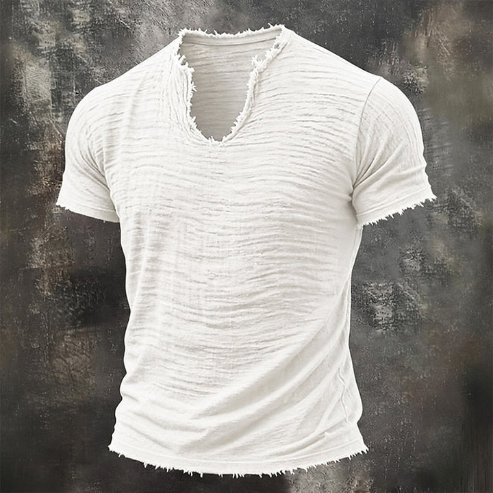 Mason | Camiseta de Vintage con Cuello en V