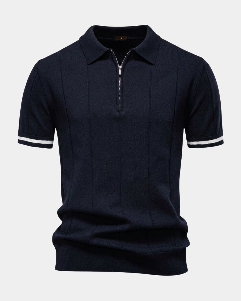 Clark | Camisa Polo con Cremallera