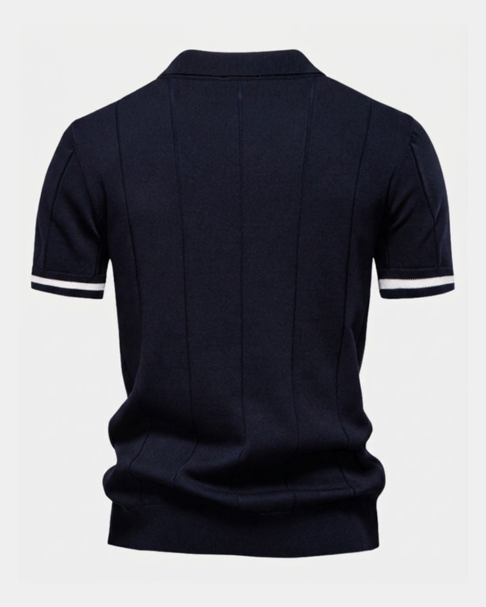 Clark | Camisa Polo con Cremallera