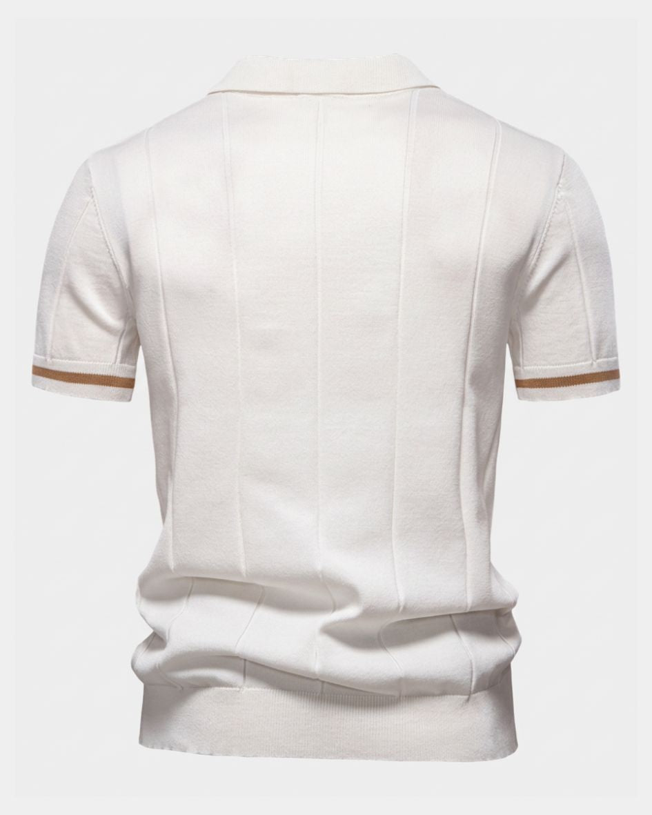 Clark | Camisa Polo con Cremallera