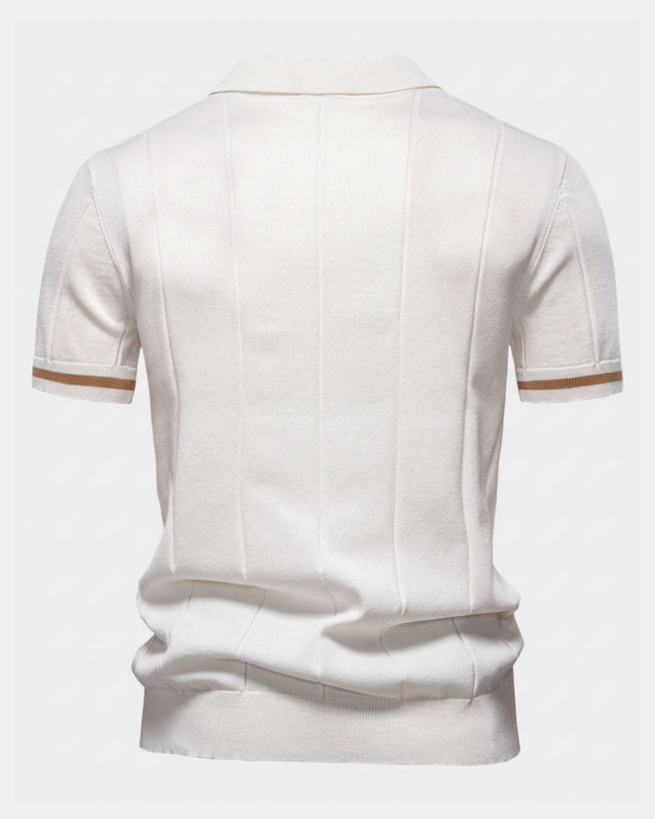 Clark | Camisa Polo con Cremallera