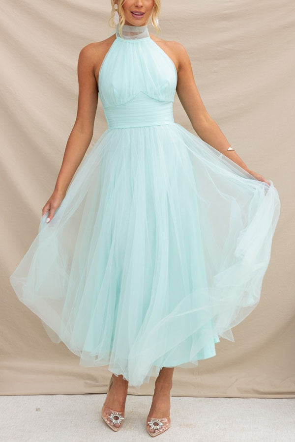 Phoebe - Vestido Midi con Falda Larga